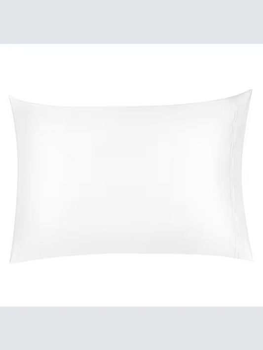 The Ultimate Collection Luxury Egyptian Cotton Sateen 1000 Thread Count Bedding, White, Standard Pillowcase